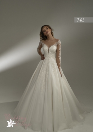 Wedding dress №743